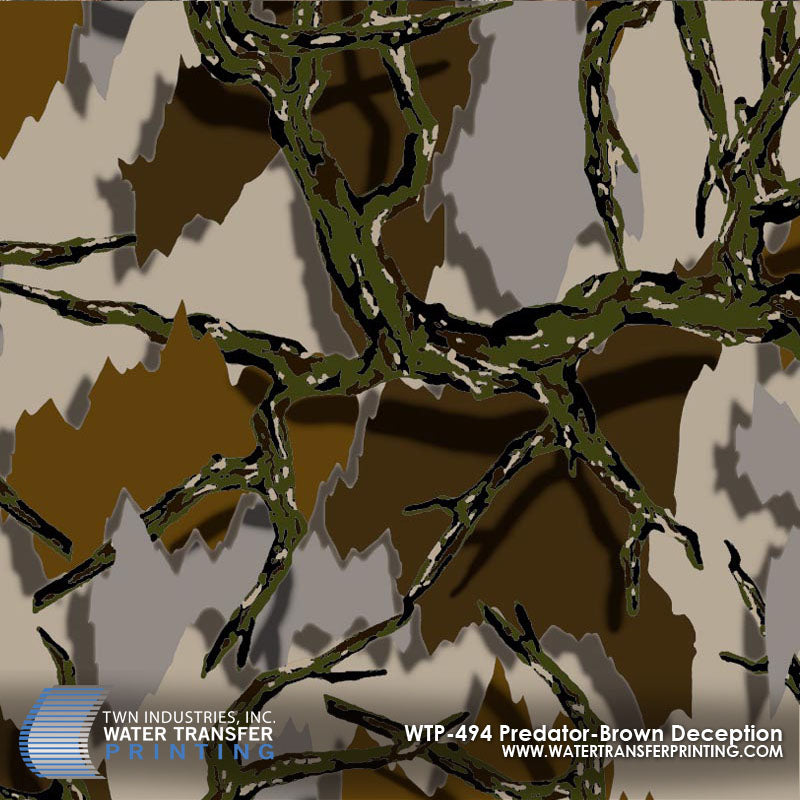 Predator Camo Pattern Vectorized Predator Camo Brown Deception™ – Camo scopes